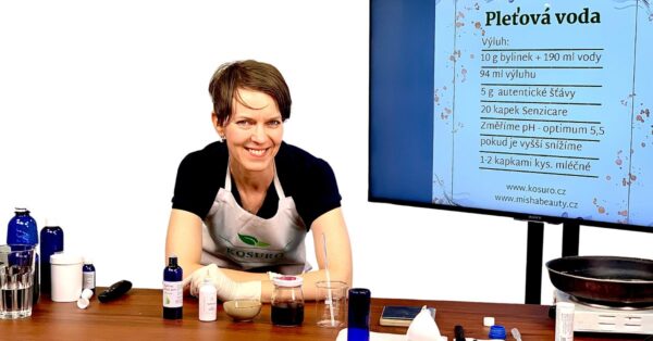 Online kurz Domácí přírodní kosmetika