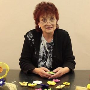 Online kurz Kanzashi - textilní  kytičky